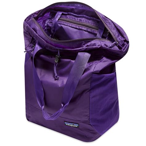 patagonia ultralight black hole tote.